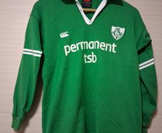 Ireland Rugby Jersey.  Ladies Size 12. Authentic Original Canterbury Jersey From Season 2002 / 2003. Not A Modern Day Remake.