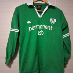 Ireland Rugby Jersey.  Ladies Size 12. Authentic Original Canterbury Jersey From Season 2002 / 2003. Not A Modern Day Remake.