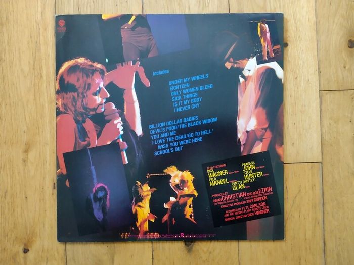 Alice Cooper "The Alice Cooper Show'' Live Record.Original First Press.Warner Bross.Rec.Exellent cond