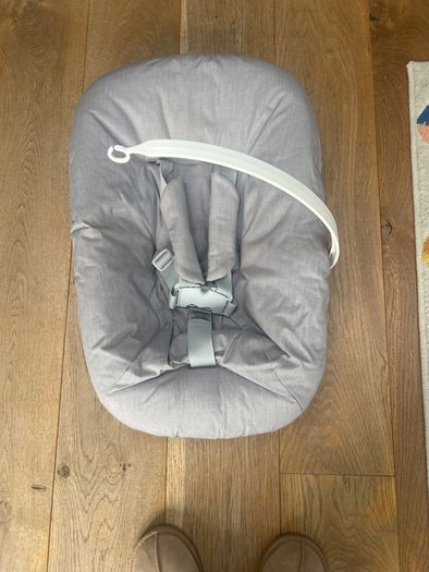 Trip Trapp (Grey) with baby seat , tray and newborn baby seat . Great condition