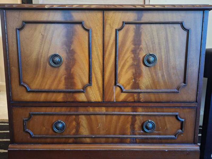 Dark Wood Cabinet