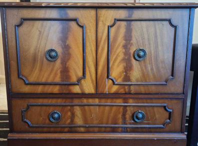 Dark Wood Cabinet
