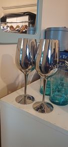 Elegant drinking glasses