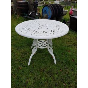 Cast Iron Table  Round Large  Style H  H295