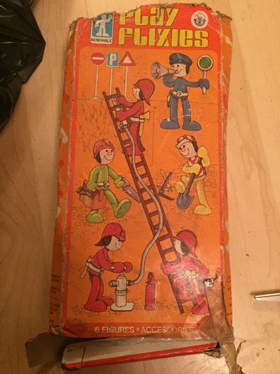 Vintage Rare 1970's Play Fixies Set