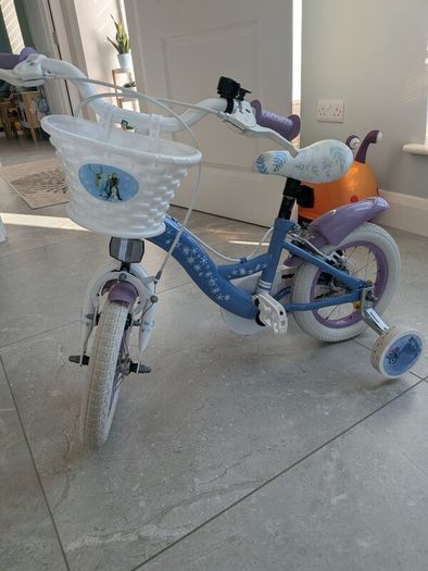12 inch Disney Frozen themed bike