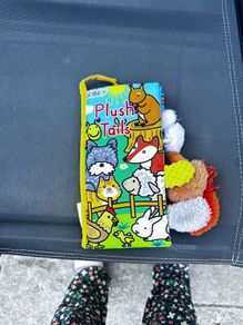 jollybaby soft book Brand New Plush Tail
