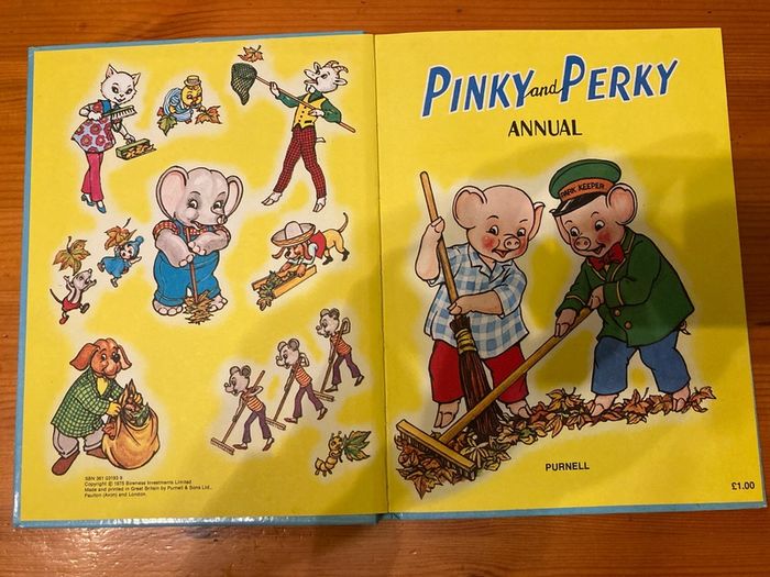 'Pinky and Perry' annual 1976