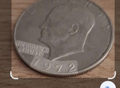 1972-D Eisenhower Dollar United States Coin