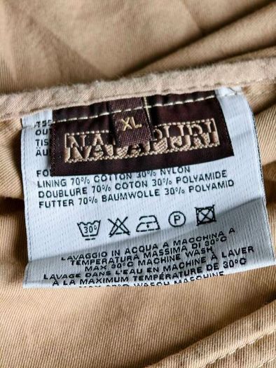 Napapijri Geographic Expedition Camp Vintage Men Jacket XL BEIGE