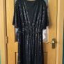 CurveWow black sequin dress, Size 26-28, BNWT Image 4