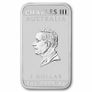 2026 Australia 1 Dollar 1 oz Silver Bullion Bar - RECTANGLE DRAGON BU Image 2