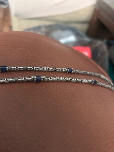 Mens Sterling 925 Silver Necklace