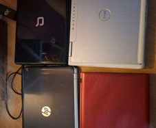 4 laptops