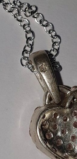 Vintage Irish Hallmarked Silver Pendant/Chain