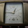 Vintage Westclox 1940s - 1950s Black and Gold Tone Travel Alarm Clock - Works Image 7