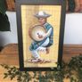 South American Painting on Horse Hair Image 5