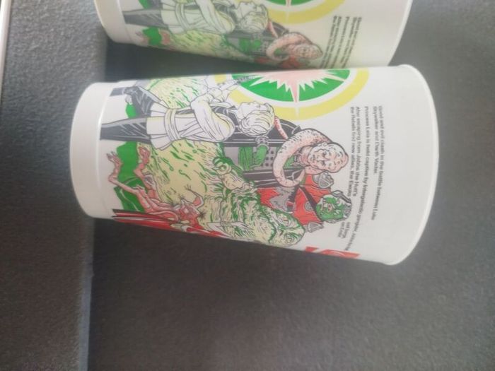Vintage 1983 Star Wars "Return of the Jedi" Coca-Cola Plastic Cups - Unused Deadstock (Lot of 29)