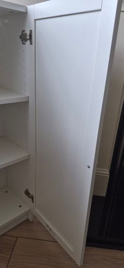 Ikea Billy/ Oxberg 2 door bookcase