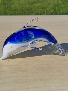 Murano art glass dolphin