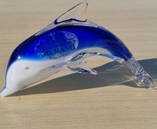 Murano art glass dolphin