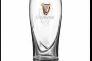 Guinness pint glasses - modern 6 no.