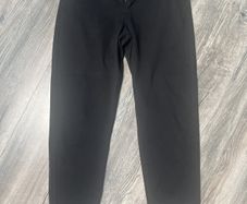 100% Organic Cotton Wax London Black Trousers