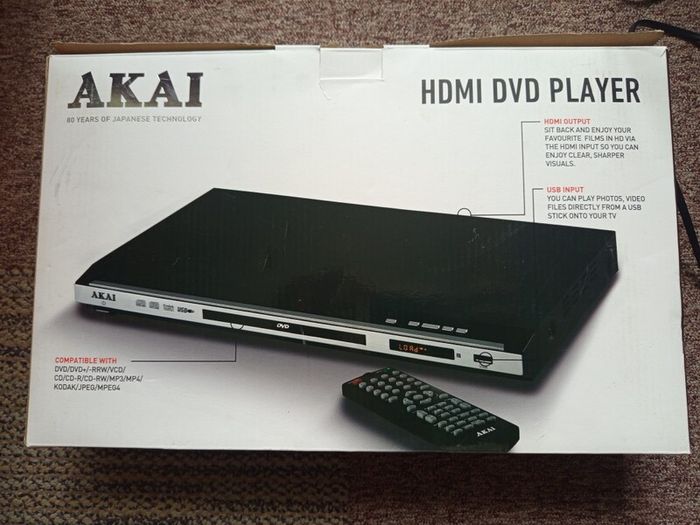 Akai dvd player