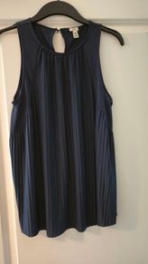 River island navy top