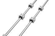Linear Guide Rail Set, SFC16 1000mm, 2 PCS 39.4 in/1000 mm SFC16 Guide Rails 4 PCS SC16 Slide Blocks 4 PCS Rail Supports, Linear Rails and Bearings Kit for Automated Machines CNC DIY Project