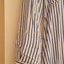 Midi Striped Shirt Dress Image 7