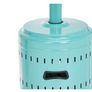 In/outdoor Blue Radiant Gas Patio Heater 13.5 kW Sturdy Steel with Wheels Image 2