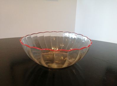 Vintage 1950s French Glass Bowl