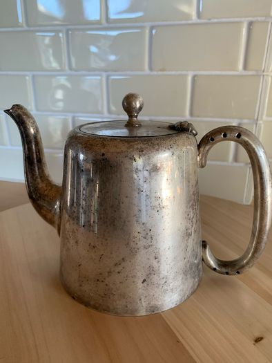 Antique 'Gresham hotel' silver lated tea set