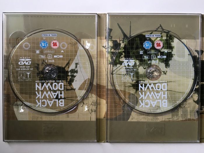 Black Hawk Down (Ridley Scott Film) [2001] Josh Hartnett, Eric Bana, Ewan McGregor [3xDVD Movie Digipack]