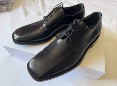 Balenciaga Rim Hi-Shine Derby Shoes for men