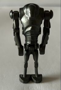 Super Battle Droid Pearl Dark Gray Lego Starwars Minifigure