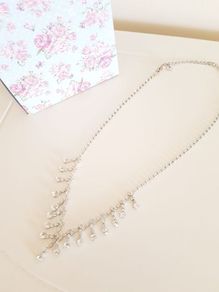 Silver Diamante Necklace