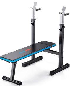 Adjustable Weight Bench with Dip Station Folding Heavy Duty Weight Lifting Bench Home Training Gym Multiuse Workout Bench (FREE POSTAGE)