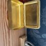 Brass cigarette box world war 1 gift dated 1914 Image 2