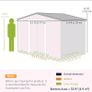 Garden metal shed Image 2