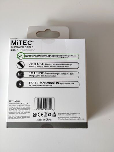 MiTec USB - C cable - New