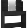 Dressing Table With Led Concrete Grey 96x40x142 Cm Multiple Colours Available (free Postage) Image 4