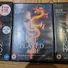 The Girl Trilogy DVDs