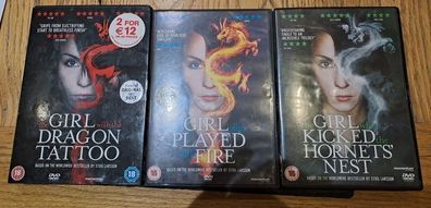 The Girl Trilogy DVDs