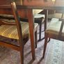 mid century extendable dining table , very good condition Image 3