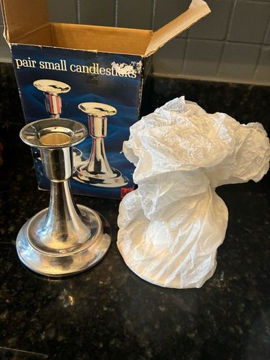 Brand new metal Candkestick Set