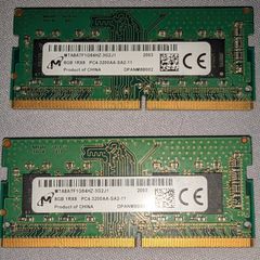Micron 16gb (2x8gb) Ddr4 3200mhz So-dimm