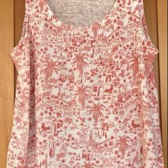 Size 14 Cream Linen Top