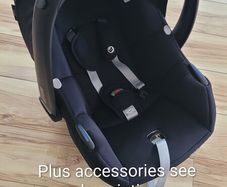 Maxi cosi tinca, isofix base plus accessories